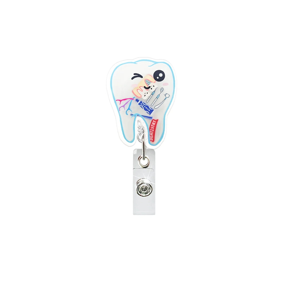 Cute Medical Shaker Badge Reel | Clinical Girl Co.